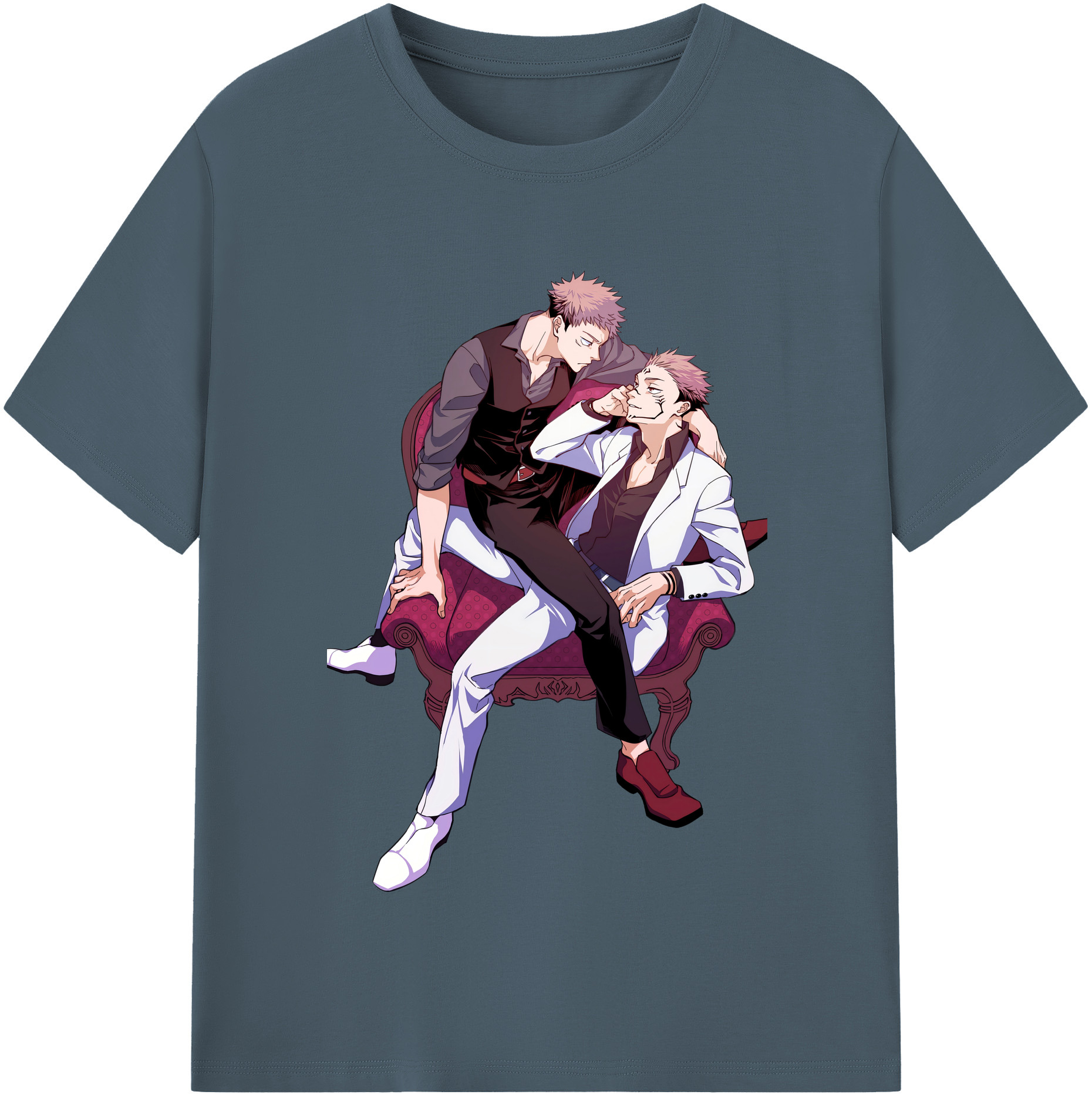 （画像用） 呪術廻戦 Jujutsu Kaisen 綿100％半袖Tシャツ（フロントプリント）